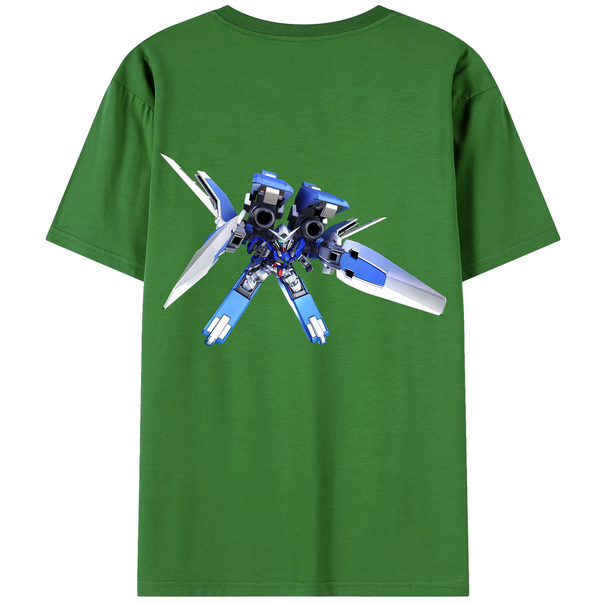 （画像用） 機動戦士ガンダム Mobile Suit Gundam レディース半袖Tシャツ(バックプリント)